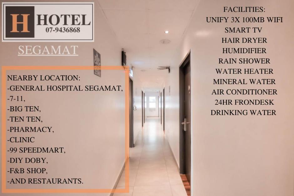 H Hotel Segamat Eksteriør billede