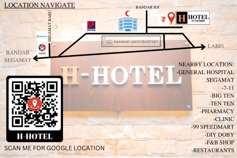 H Hotel Segamat Eksteriør billede